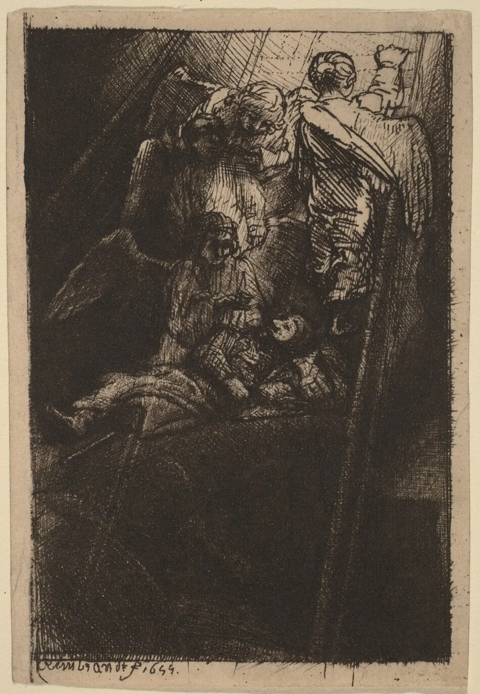 Jacob's Ladder by Rembrandt van Rijn