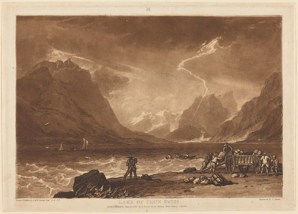 Lake of Thun by J.M.W. Turner