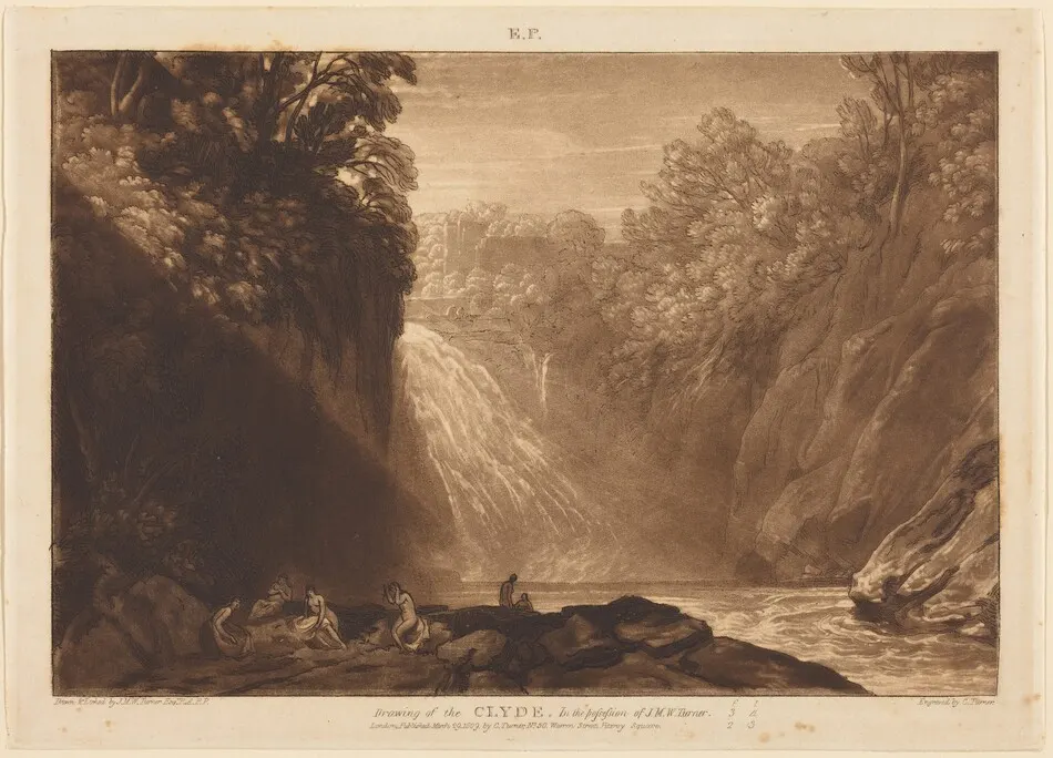 The Fall of the Clyde by J.M.W. Turner