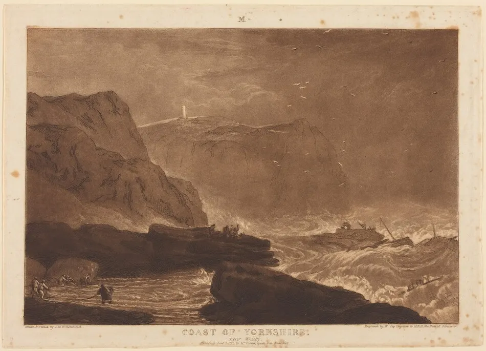 Coast of Yorkshire by J.M.W. Turner