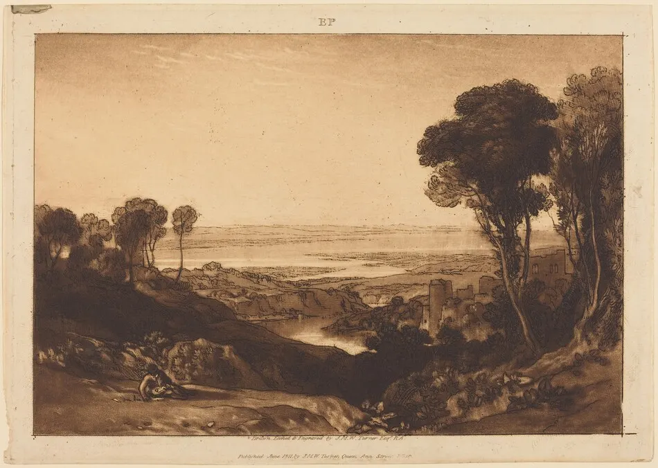 Junction of Severn and Wye by J.M.W. Turner