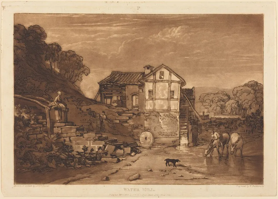 Water Mill by J.M.W. Turner