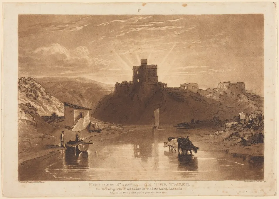 Norham Castle by J.M.W. Turner