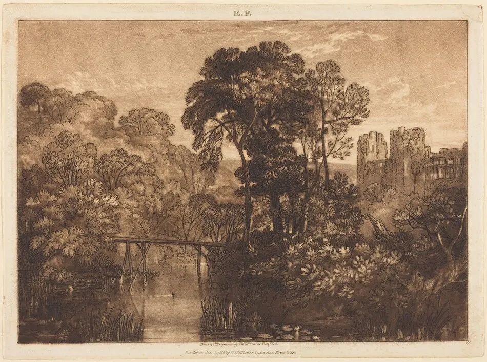 Berry Pomeroy Castle by J.M.W. Turner