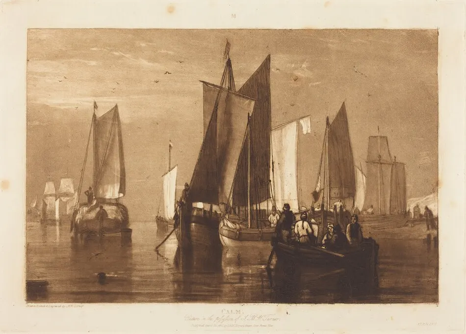 Calm by J.M.W. Turner