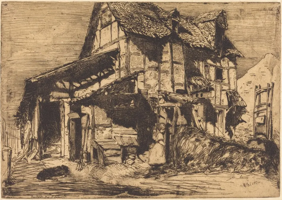 The Unsafe Tenement by James McNeill Whistler