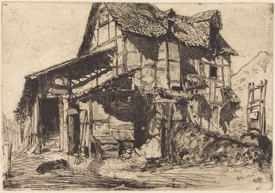 The Unsafe Tenement by James McNeill Whistler