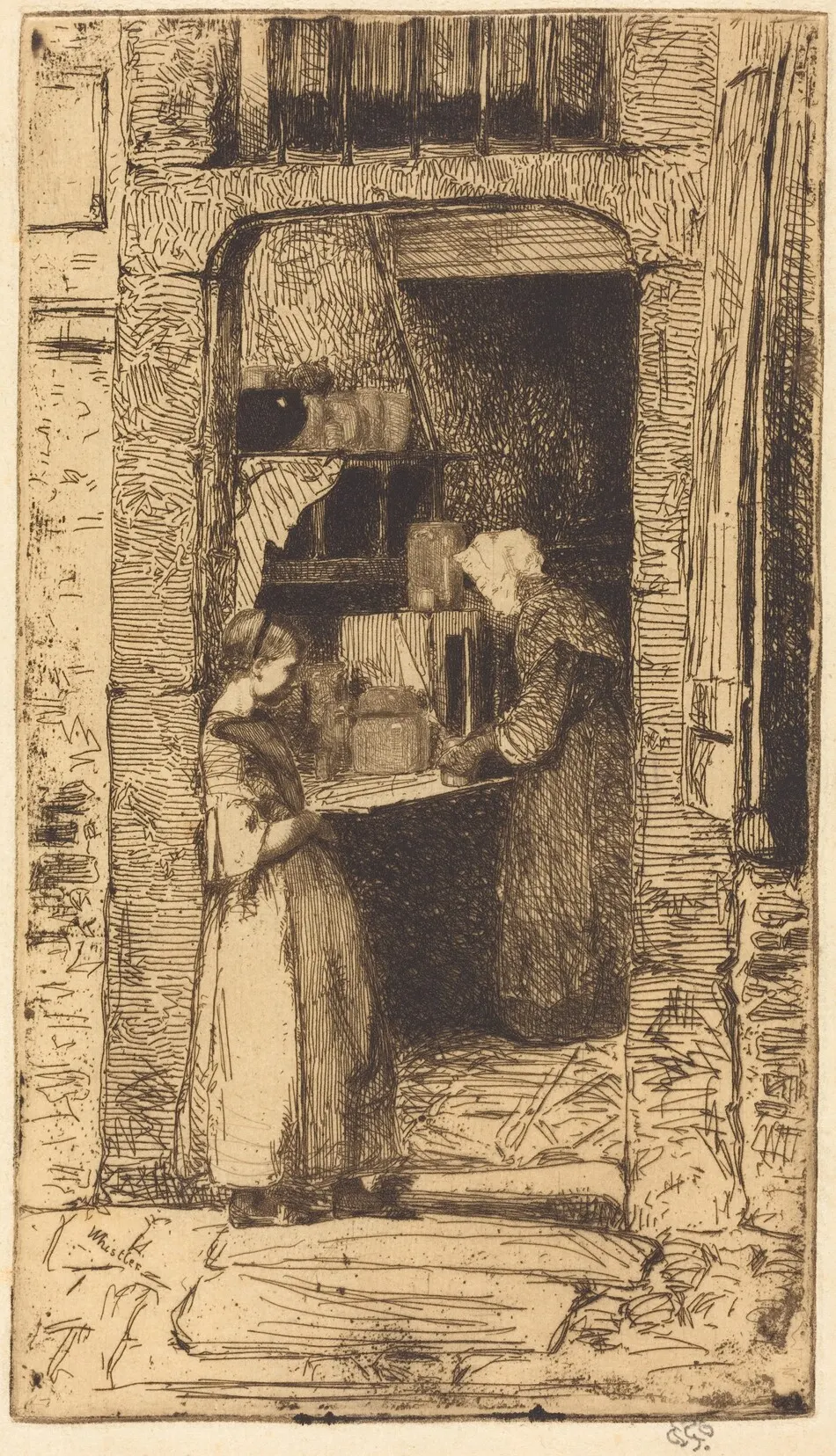 La Marchande de Moutarde by James McNeill Whistler
