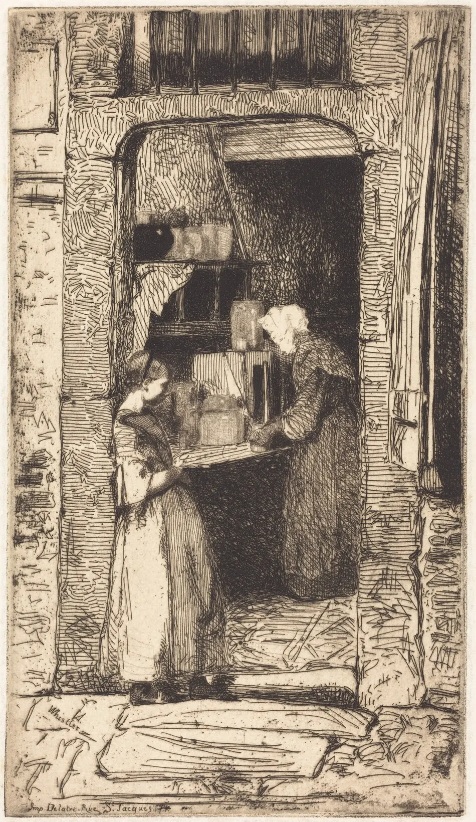 La Marchande de Moutarde by James McNeill Whistler