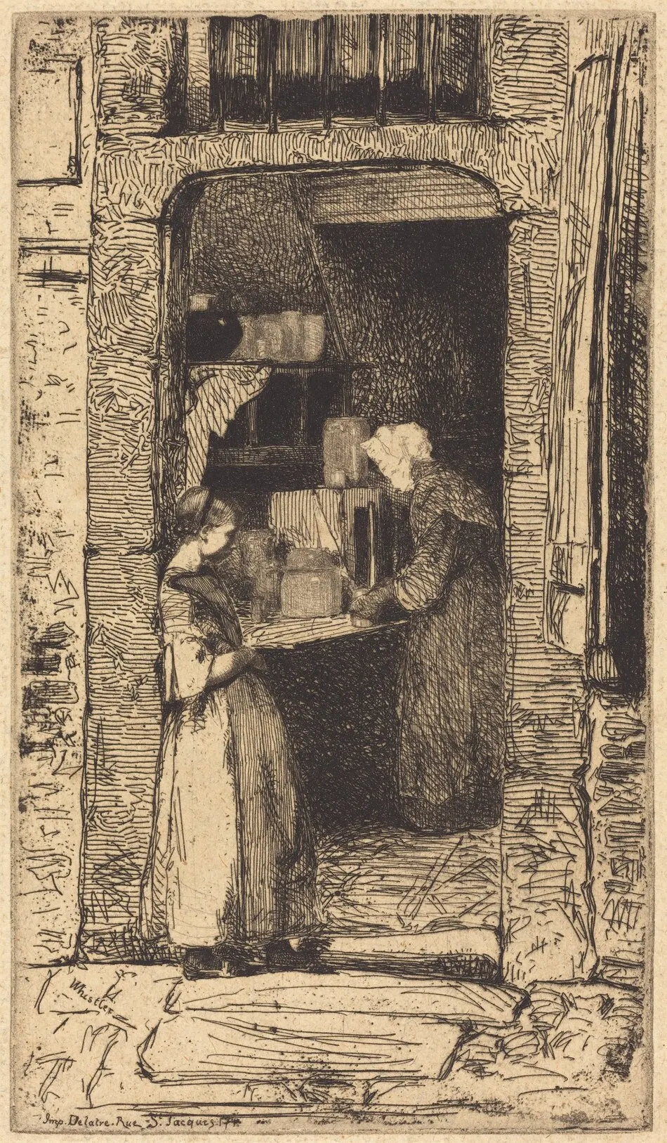 La Marchande de Moutarde by James McNeill Whistler