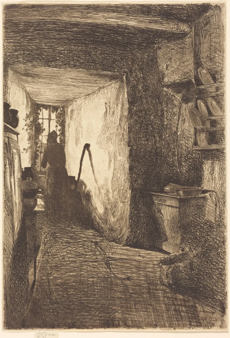 The Kitchen by James McNeill Whistler