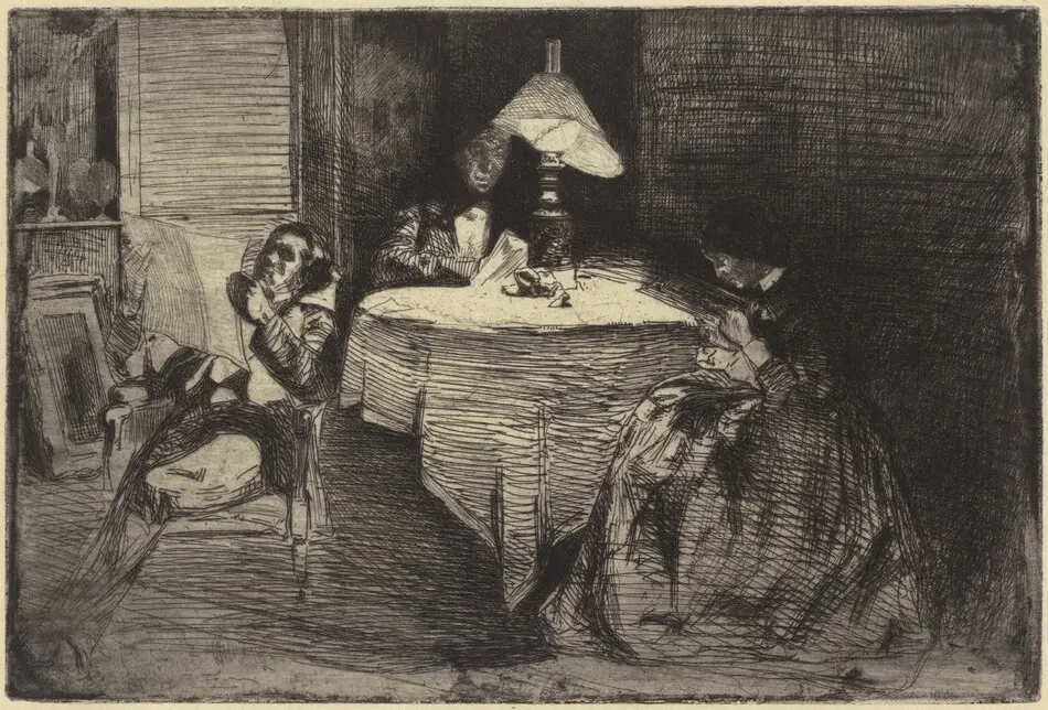 The Music-Room by James McNeill Whistler