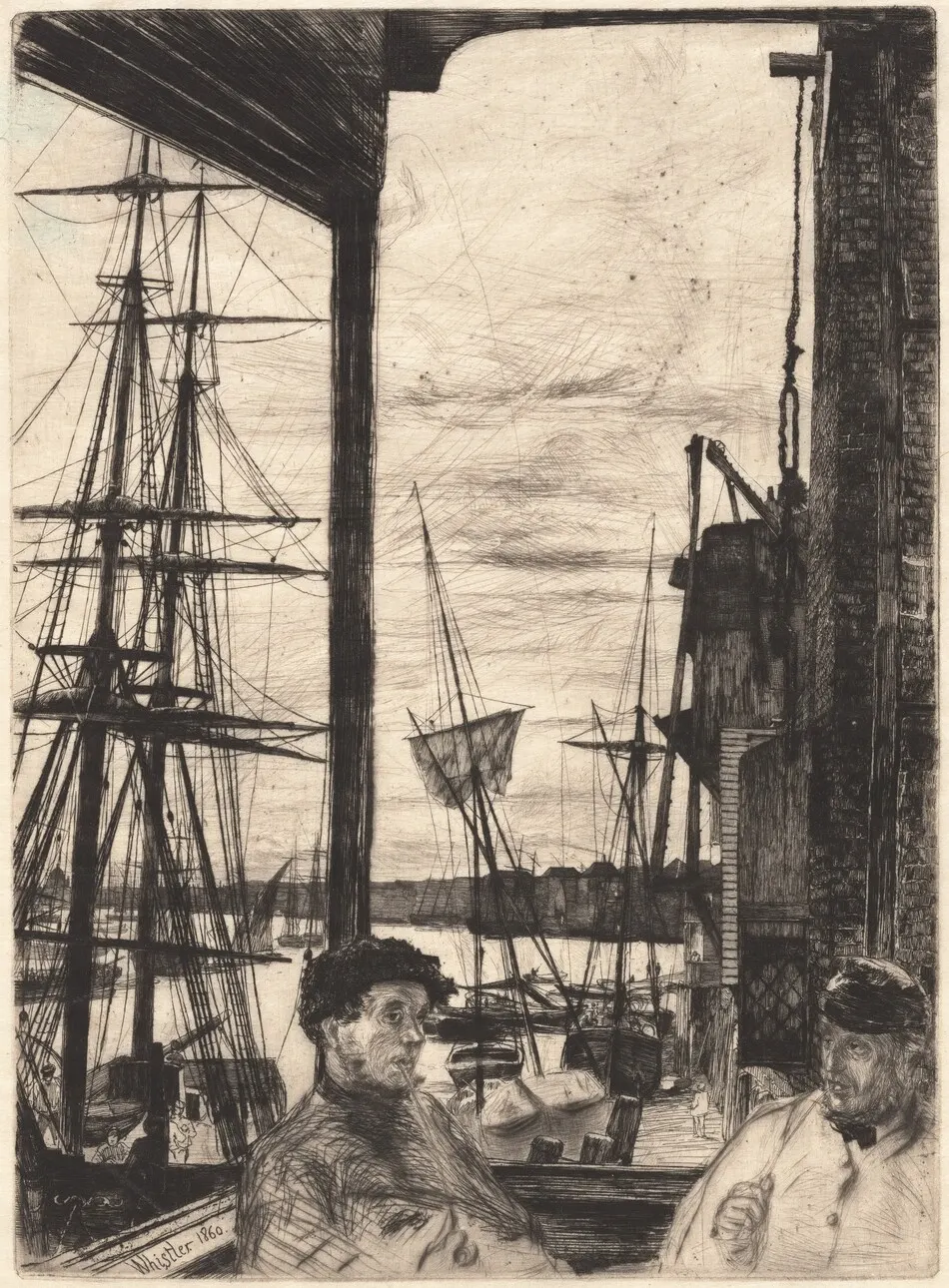 Rotherhithe by James McNeill Whistler