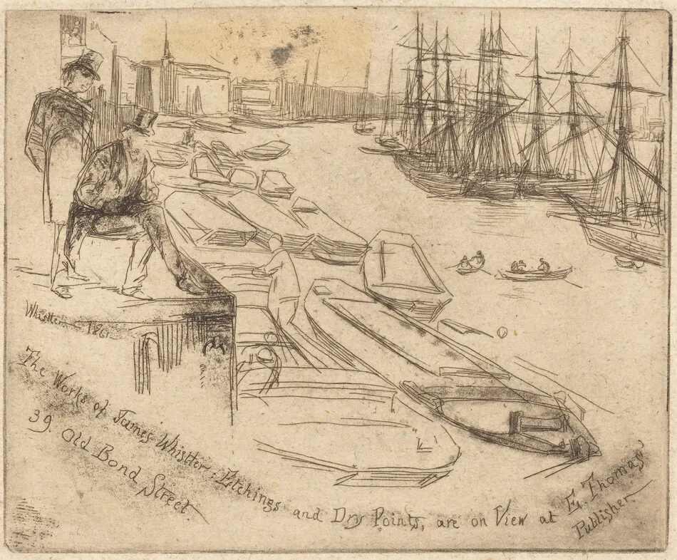 The Little Pool by James McNeill Whistler
