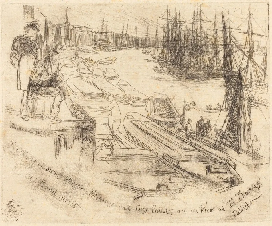 The Little Pool by James McNeill Whistler