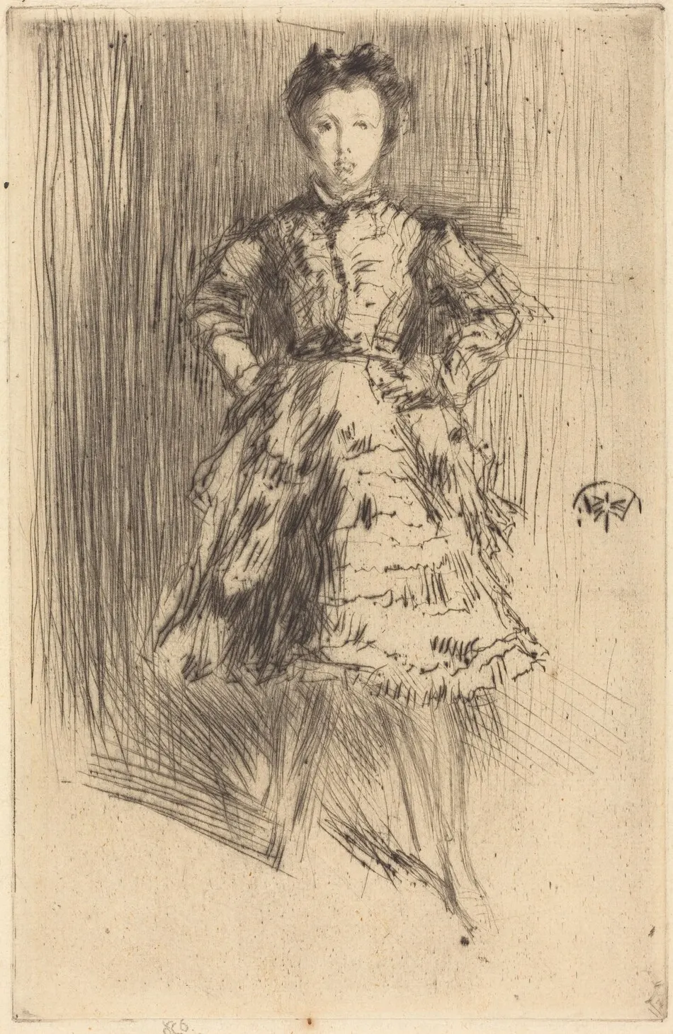 Elinor Leyland by James McNeill Whistler
