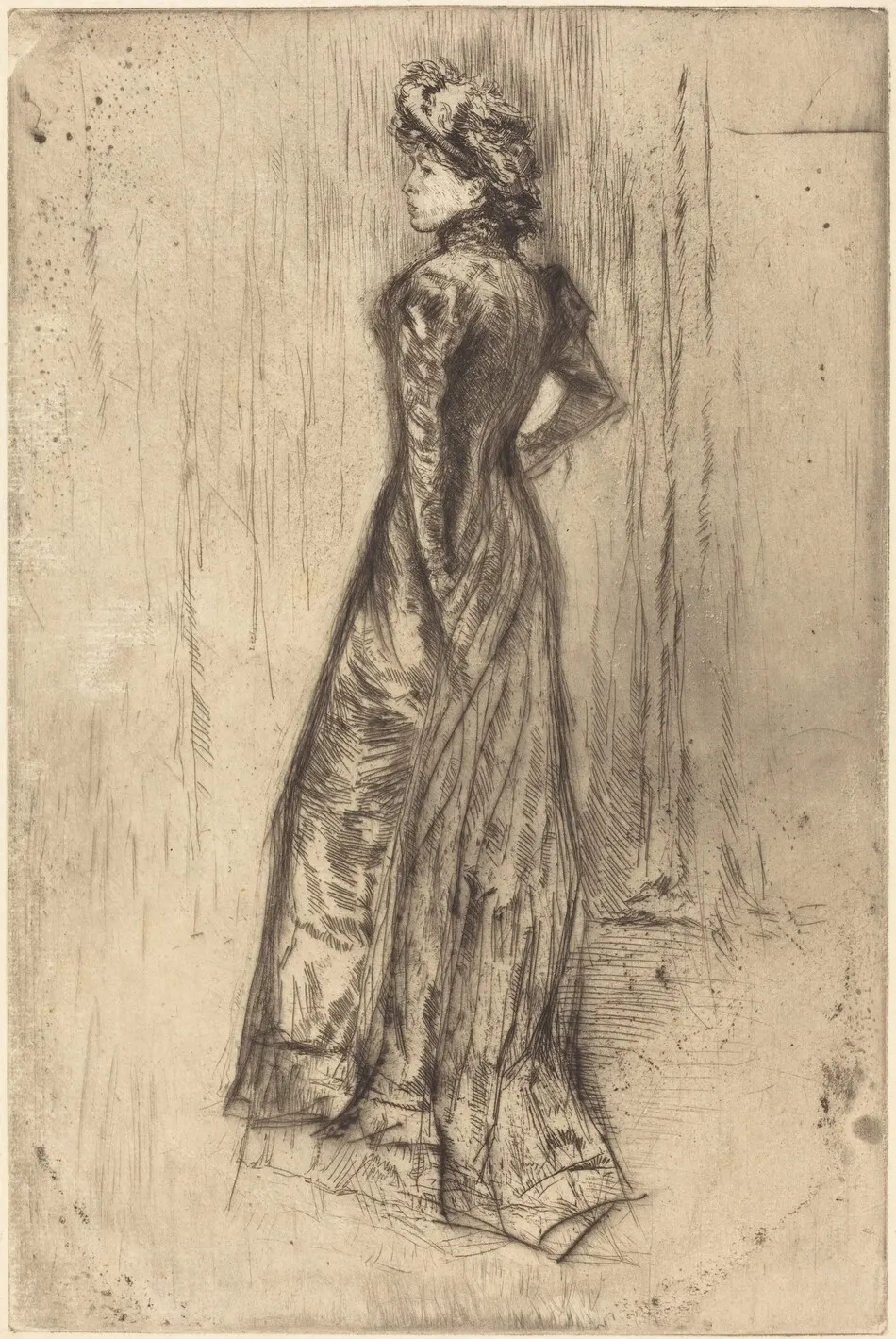 Maud, Standing by James McNeill Whistler