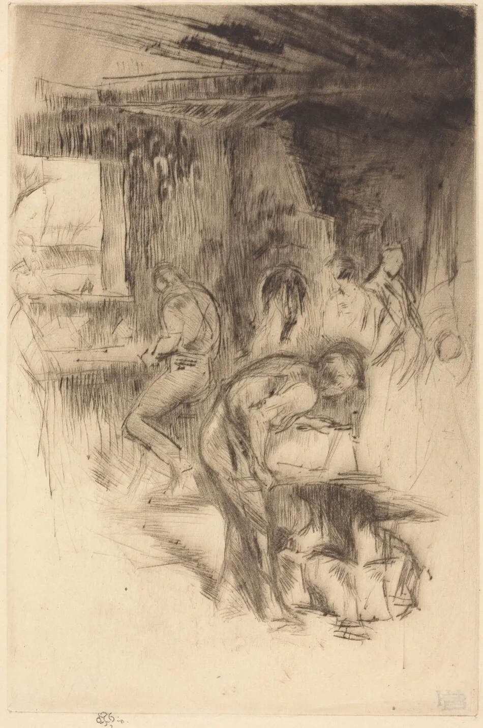 The Little Forge by James McNeill Whistler