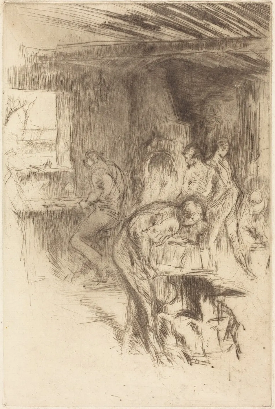 The Little Forge by James McNeill Whistler