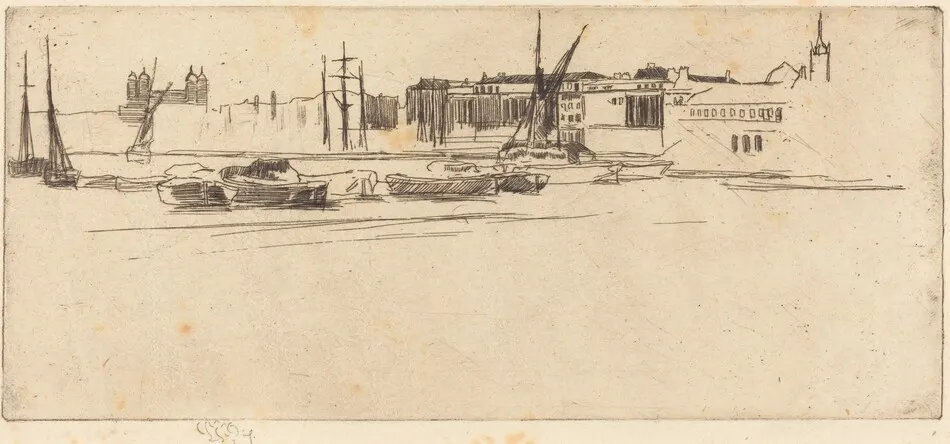 The White Tower by James McNeill Whistler