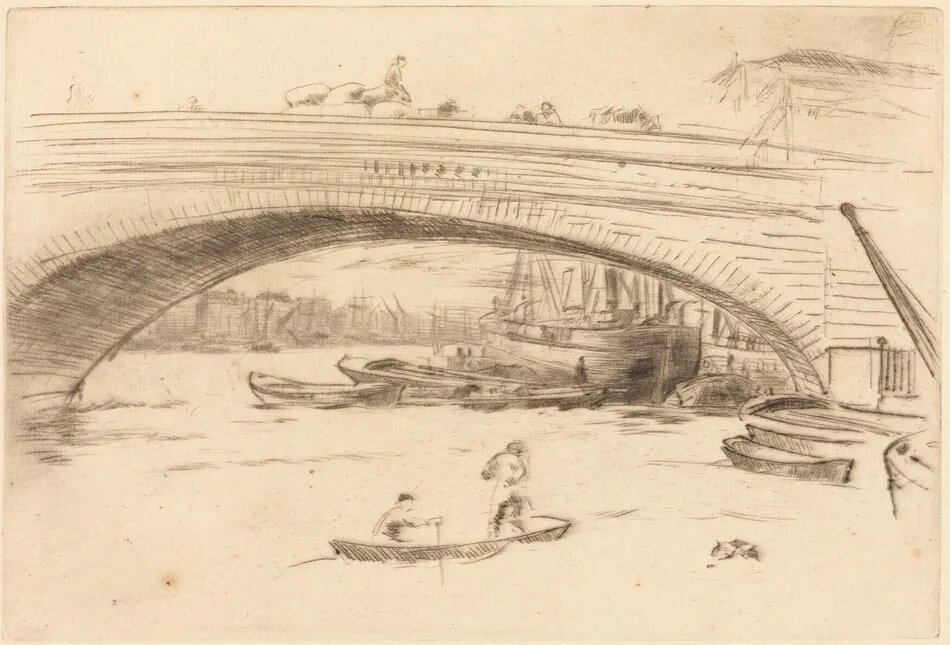 London Bridge by James McNeill Whistler
