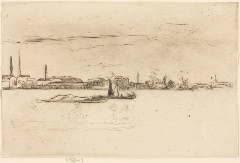 Price's Candle-Works by James McNeill Whistler