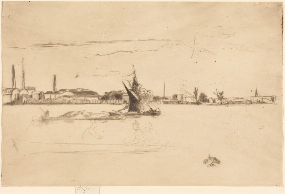 Price's Candle-Works by James McNeill Whistler