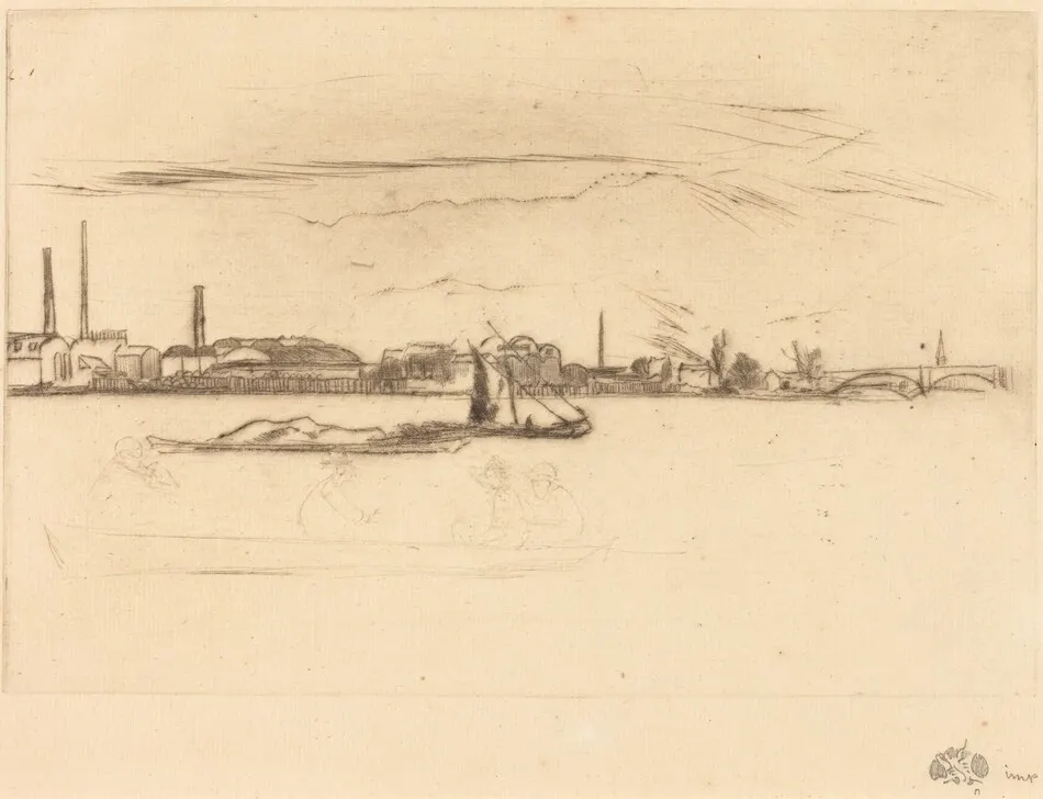 Price's Candle-Works by James McNeill Whistler