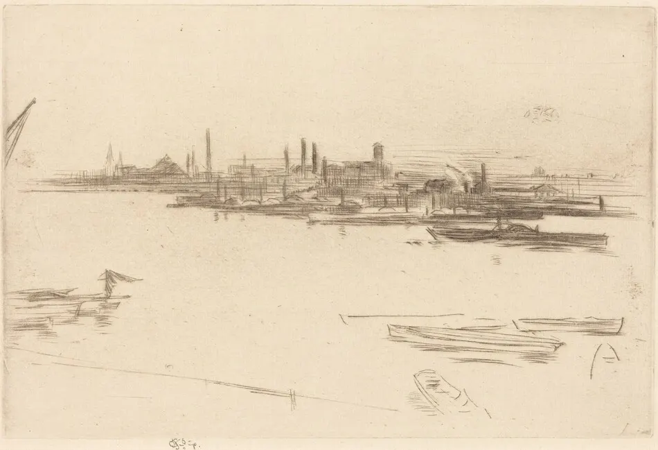Battersea Morn by James McNeill Whistler