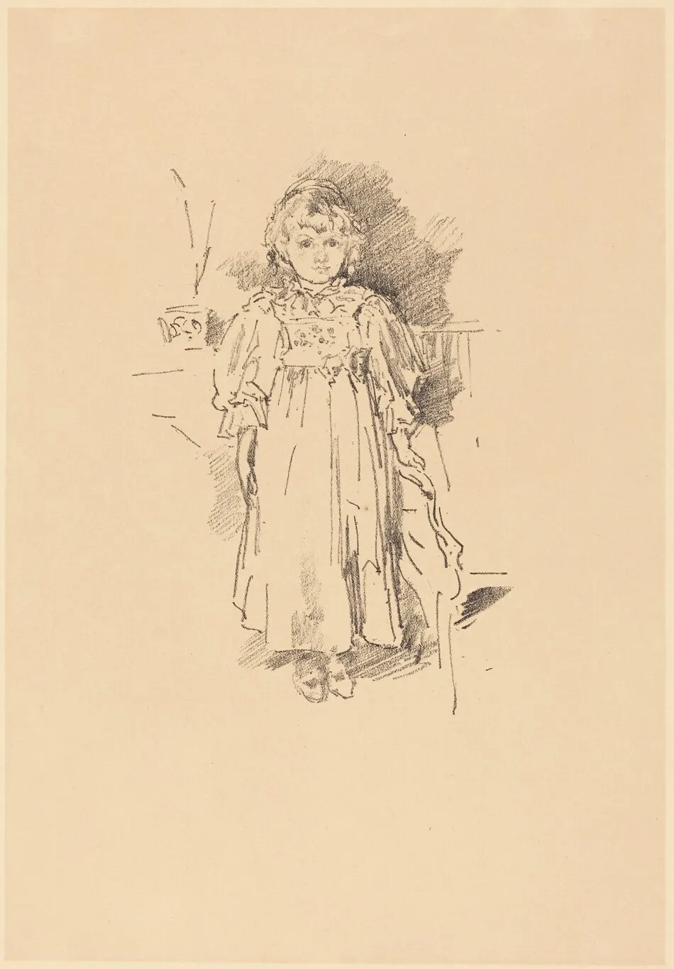 Little Evelyn by James McNeill Whistler
