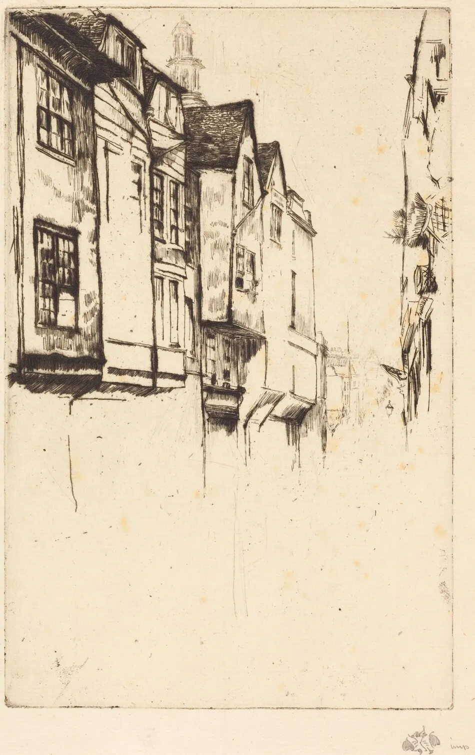 Wych Street by James McNeill Whistler