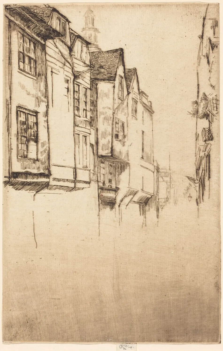 Wych Street by James McNeill Whistler