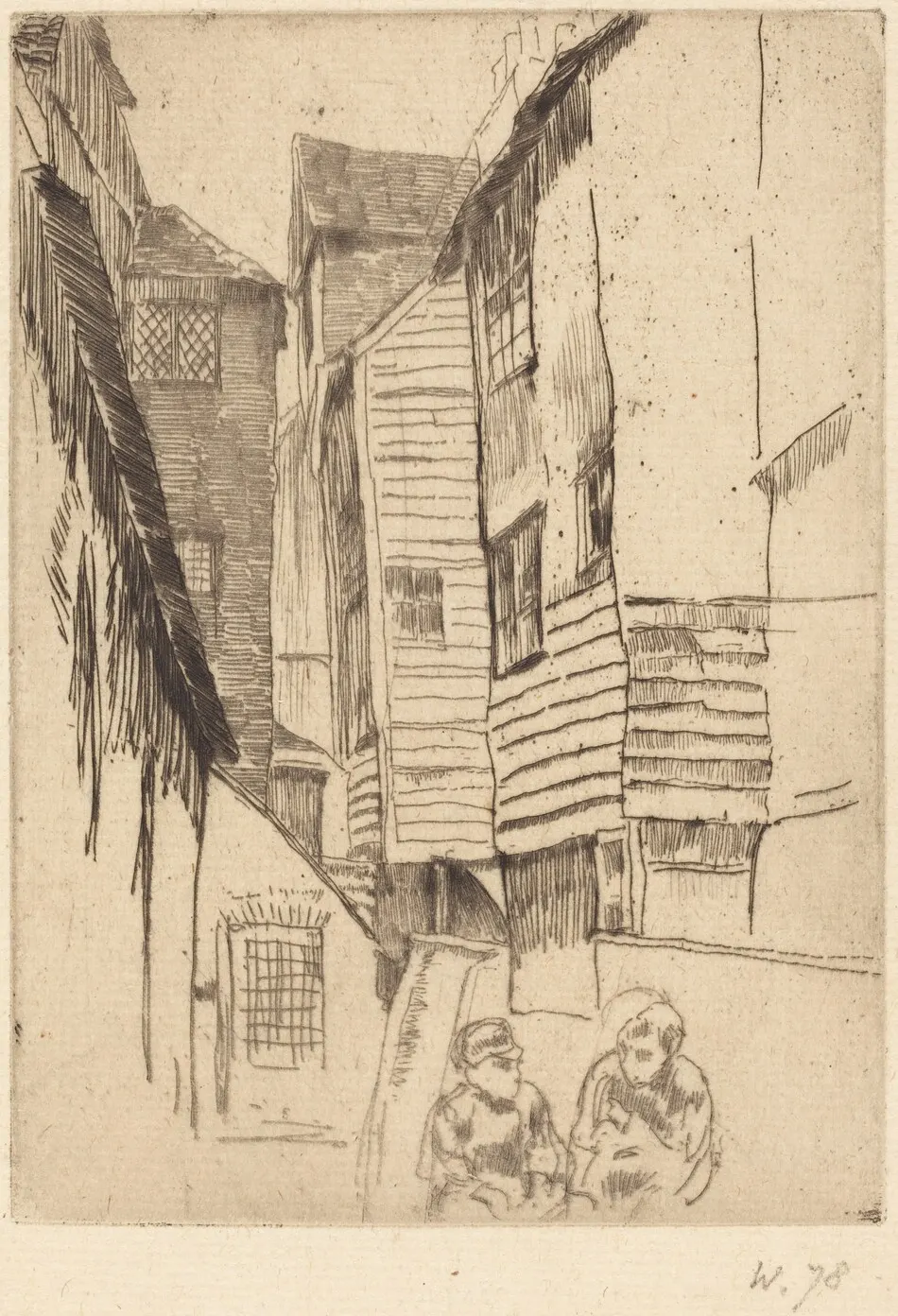 Little Smithfield by James McNeill Whistler