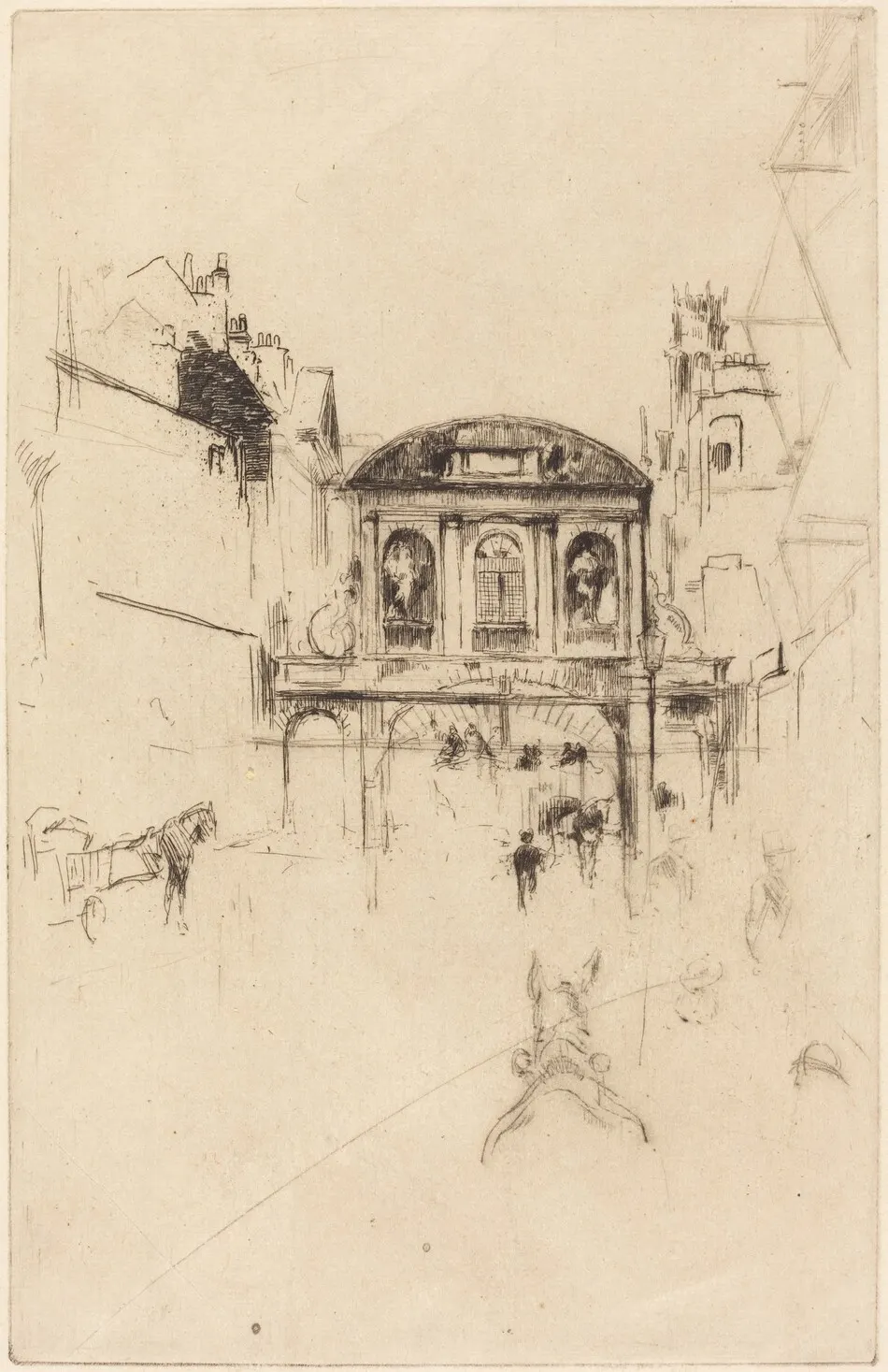 Temple Bar by James McNeill Whistler