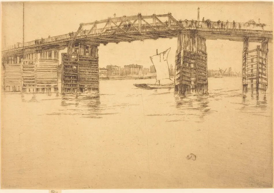 Old Battersea Bridge by James McNeill Whistler