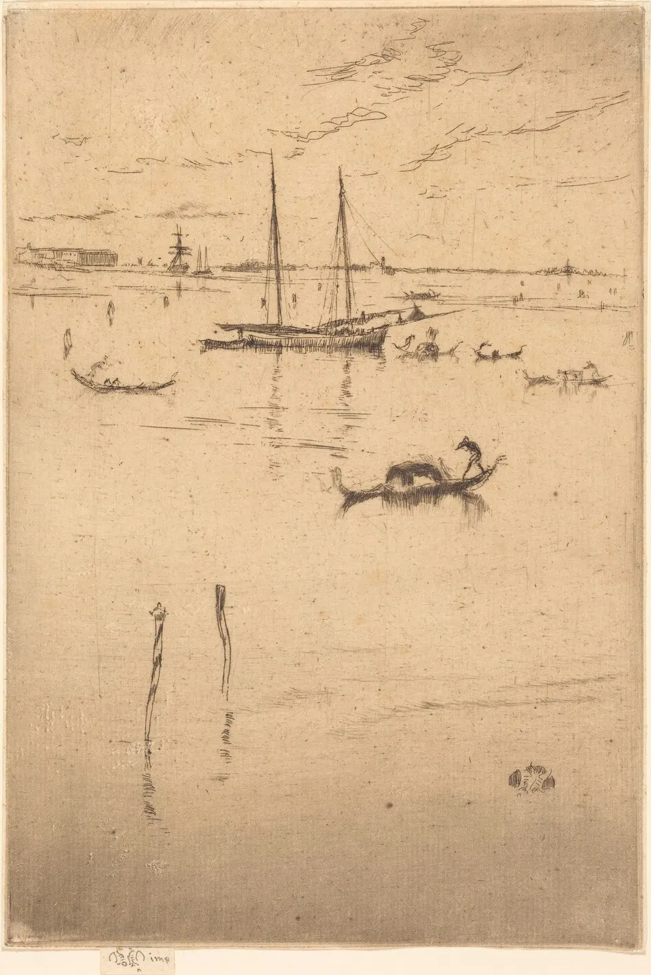 The Little Lagoon by James McNeill Whistler