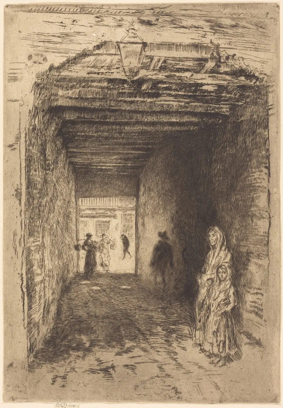 The Beggars by James McNeill Whistler