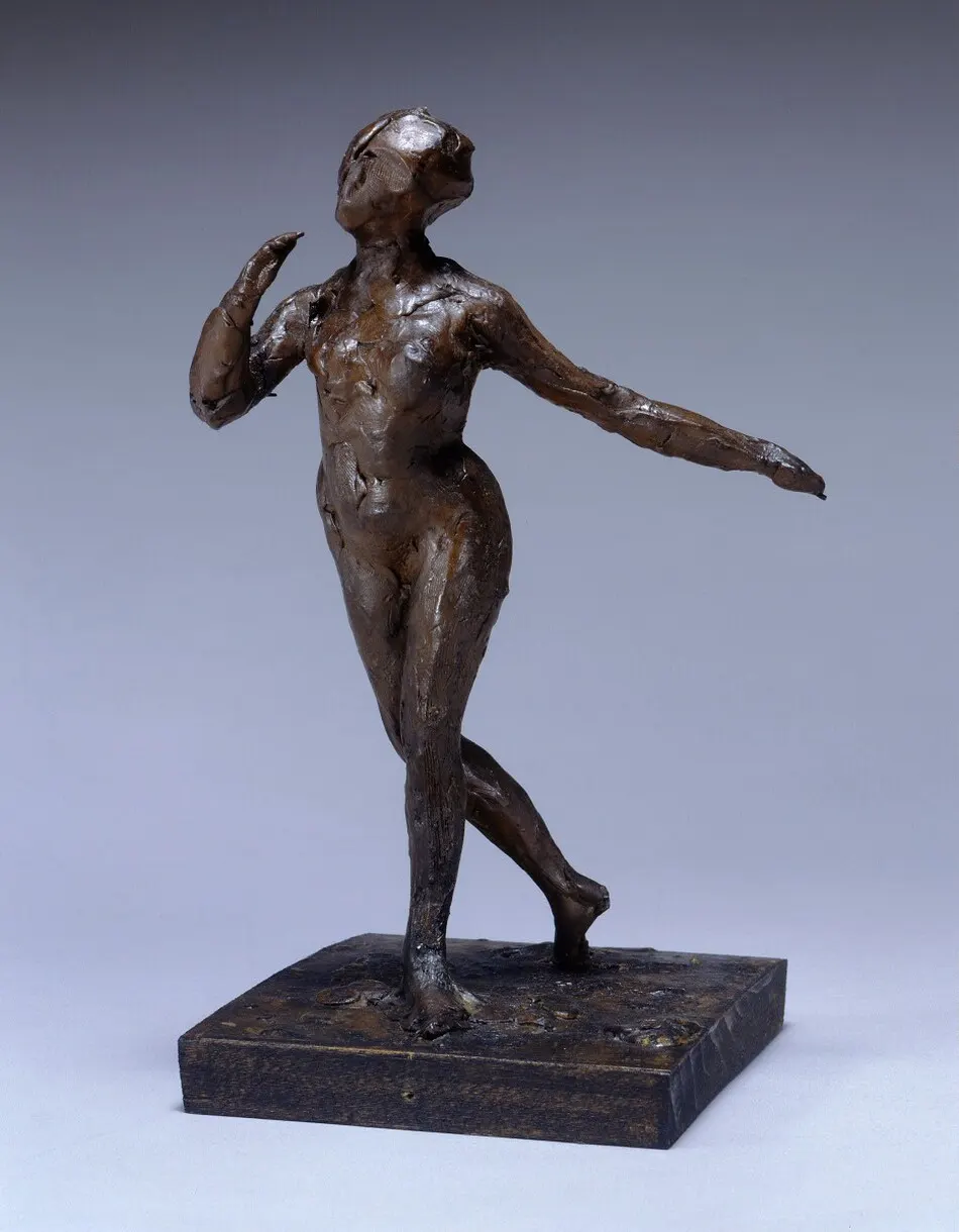 Dancer Bowing (The Curtain Call) by Edgar Degas