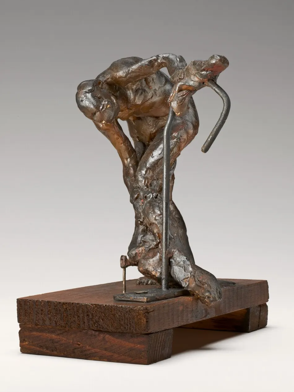 Woman Washing Her Left Leg by Edgar Degas