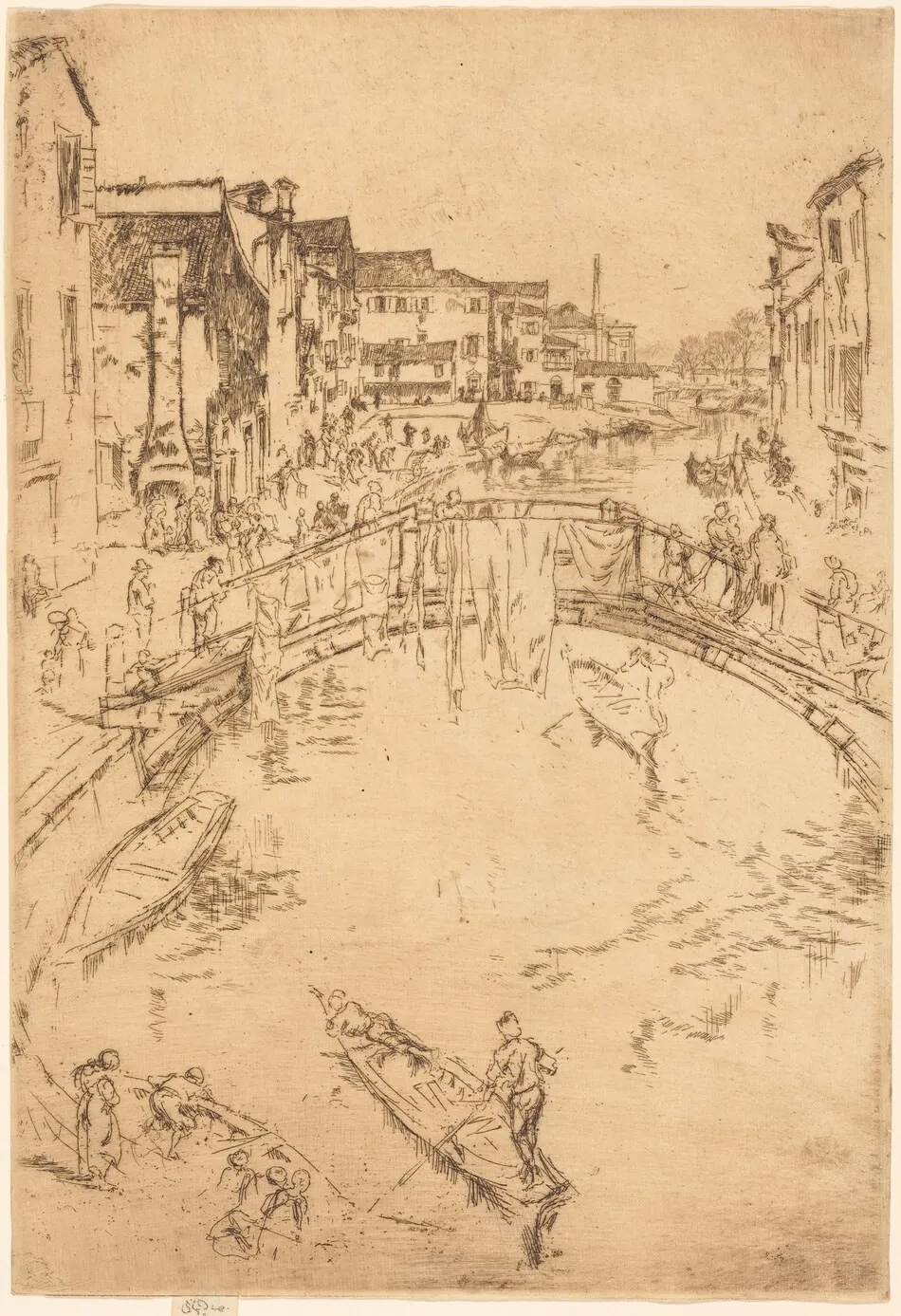 The Bridge by James McNeill Whistler