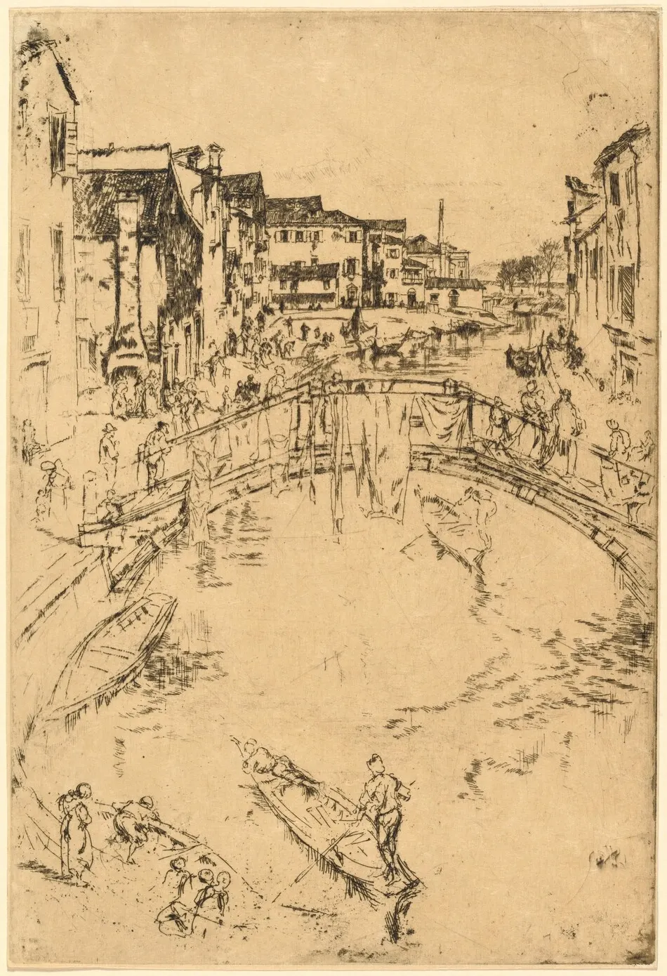 The Bridge by James McNeill Whistler