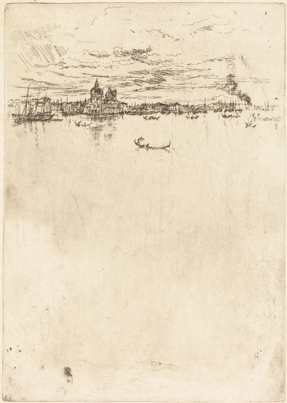 Upright Venice by James McNeill Whistler
