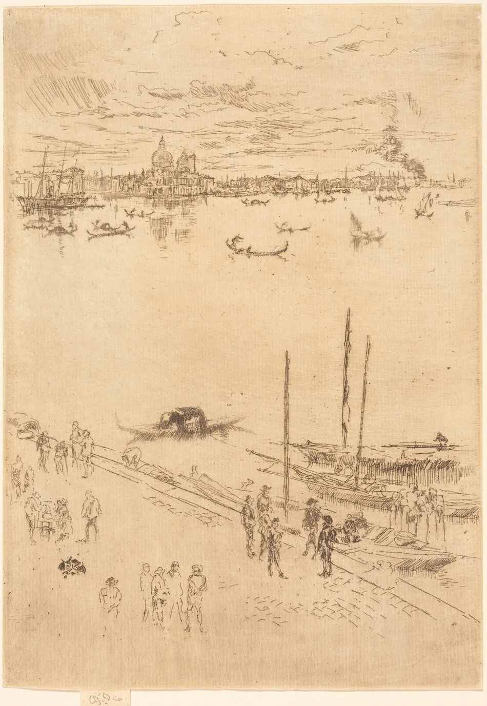 Upright Venice by James McNeill Whistler