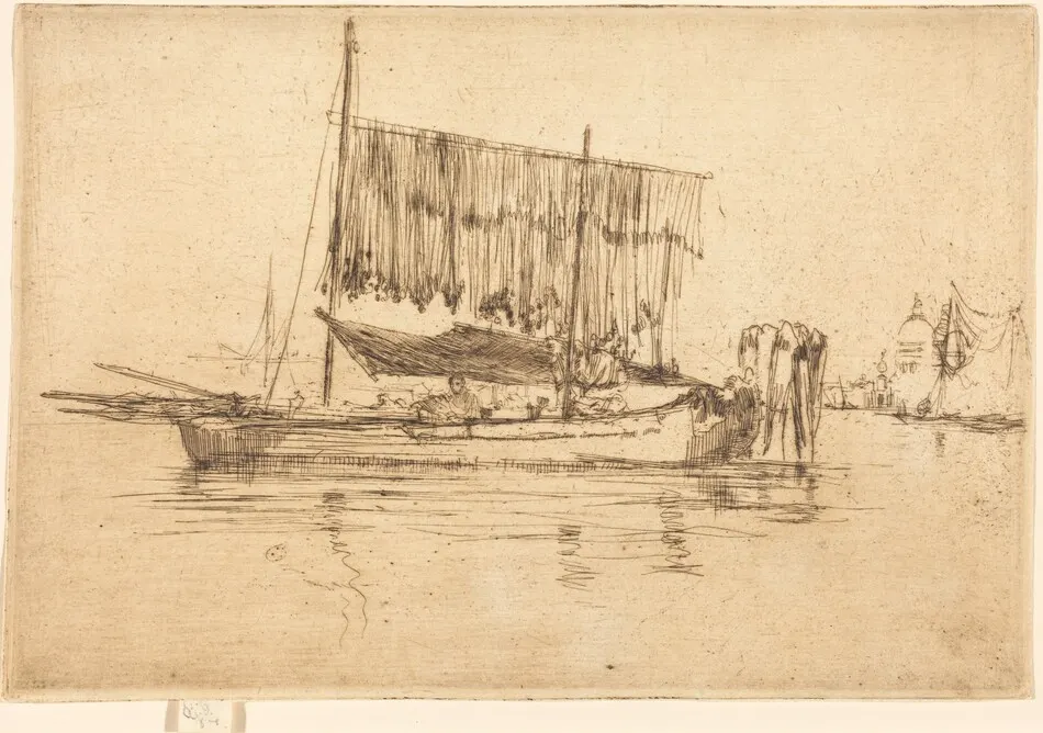 Fishing-Boat by James McNeill Whistler