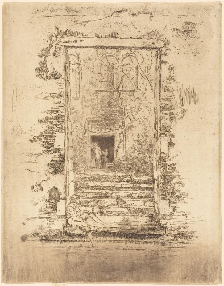 Garden by James McNeill Whistler