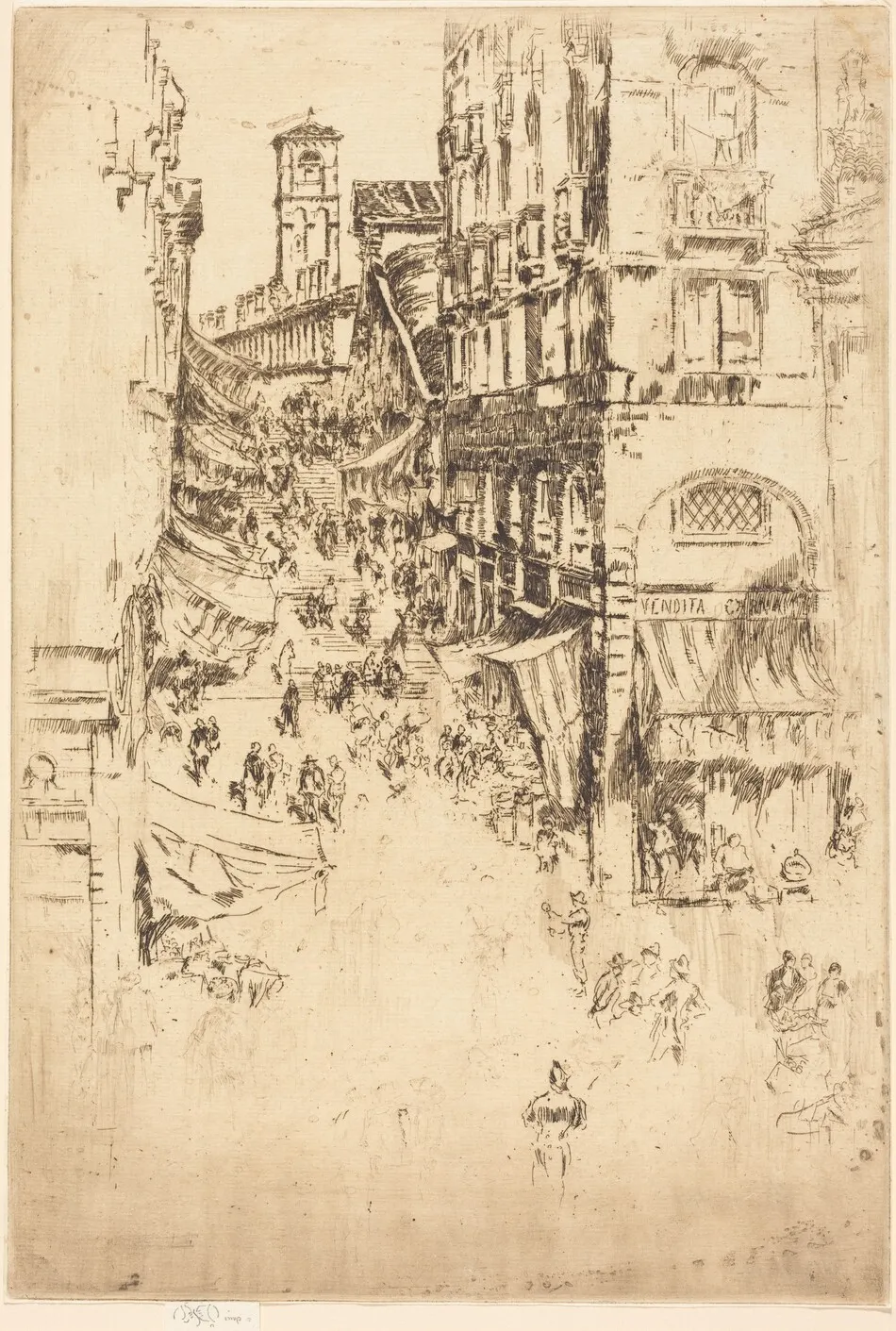 The Rialto by James McNeill Whistler