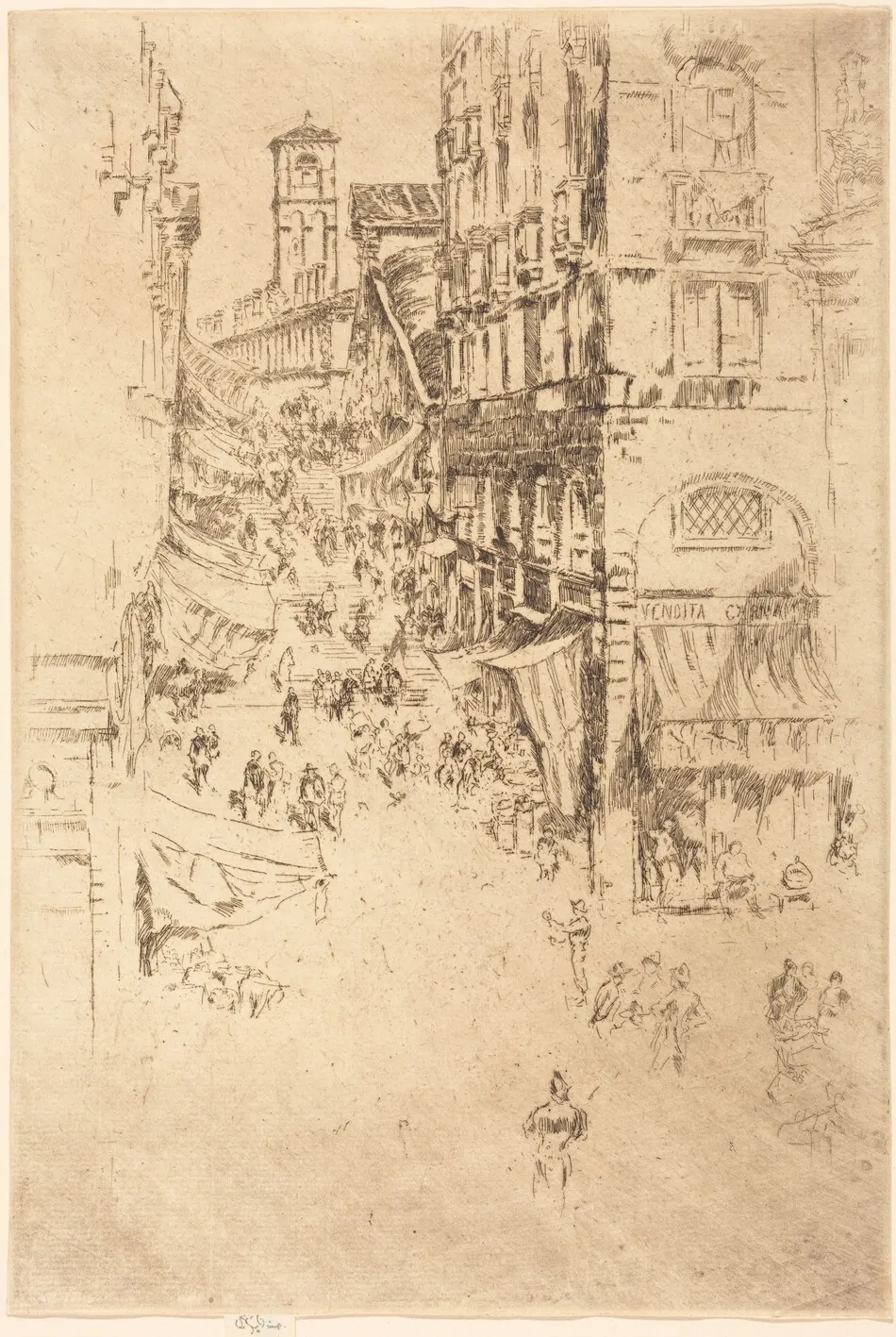 The Rialto by James McNeill Whistler