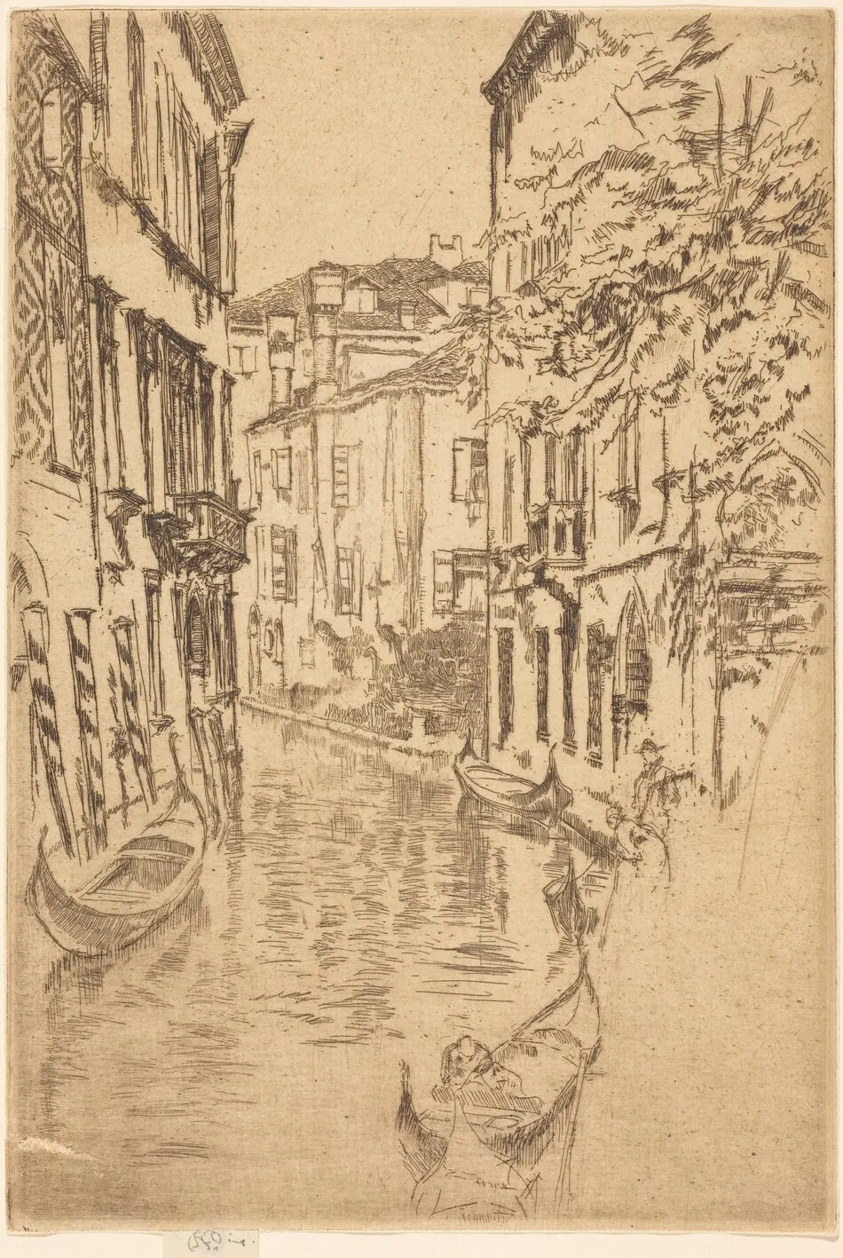 Quiet Canal by James McNeill Whistler