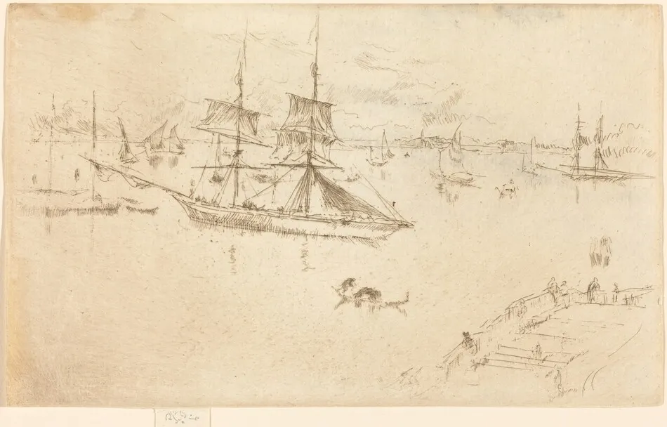 Lagoon: Noon by James McNeill Whistler