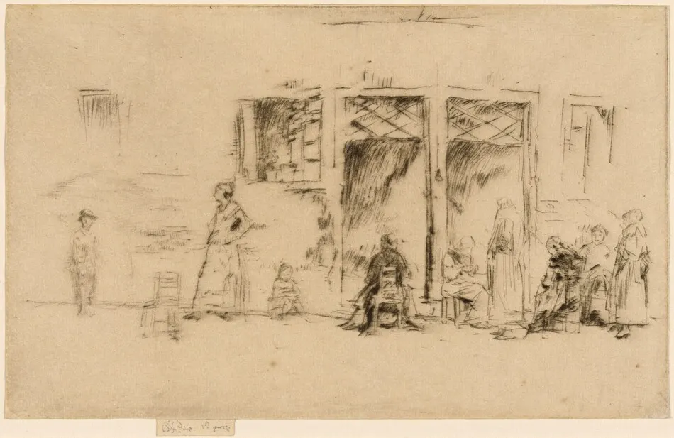 Old Women by James McNeill Whistler